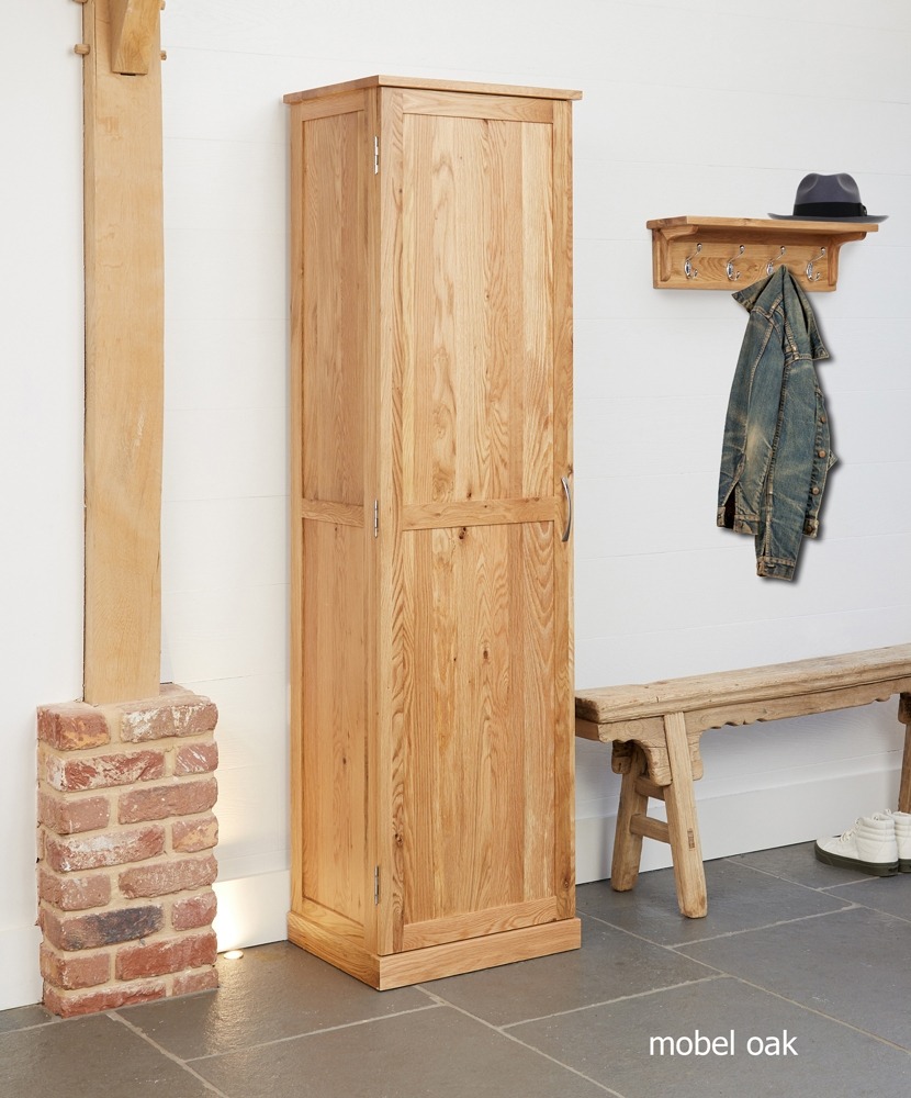 Baumhaus Mobel Oak Tall Shoe Cupboard - Style Our Home