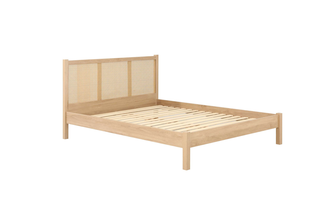 150cm Croxley Rattan Bed Oak by Birlea | Style Our Home