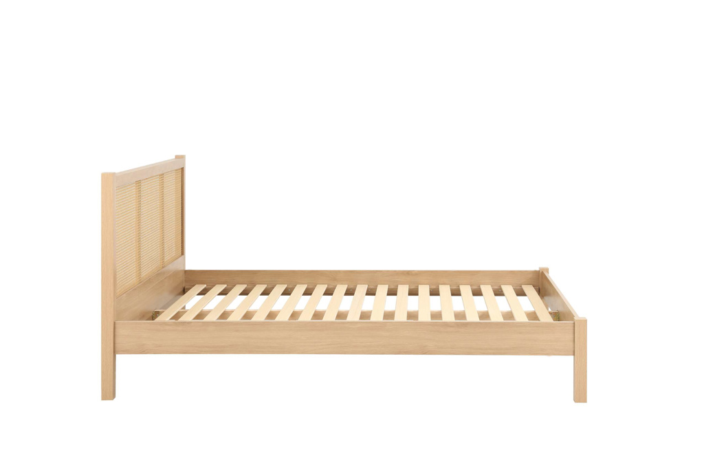 150cm Croxley Rattan Bed Oak by Birlea | Style Our Home
