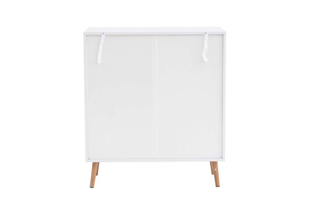 Croxley 5 Drawer Rattan Chest White by Birlea | Style Our Home