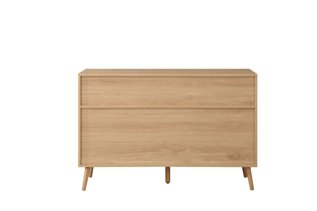 Croxley 7 Drawer Rattan Chest Oak by Birlea | Style Our Home