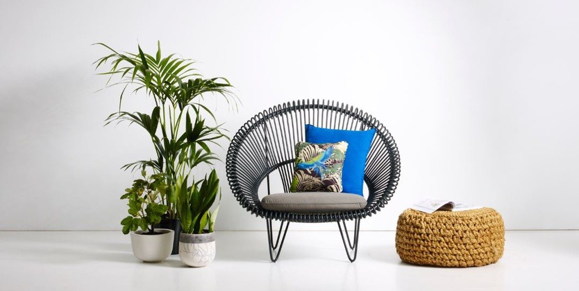 Cruz Cocoon in Black by Vincent Sheppard | Style Our Home