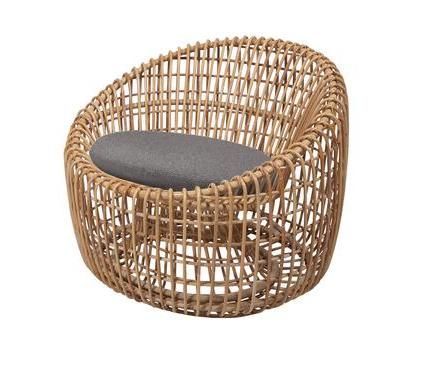 Nest Round Chair by Cane-line | Style Our Home