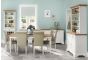 Hampstead Two Tone Upholstered Rollback Chair (a pair) - Style Our Home