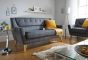 Lambeth Grey Large 3 Seater Sofa 