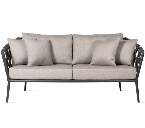 Leo Lounge Sofa with 2 Almond Seat and 2 Back Cushions by Vincent Sheppard | Style Our Home