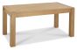 Turin Light Oak 6-8 Seater Table & 6 Fontana Grey Velvet Chairs by Bentley Designs | Style Our Home