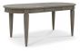 Monroe Silver Grey 4-6 Seater Dining Table & 4 Monroe Silver Grey Upholstered Chairs in Slate Grey Fabric by Bentley Designs | Style Our Home