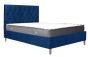 Loxley Blue 5' King Ottoman Bed
