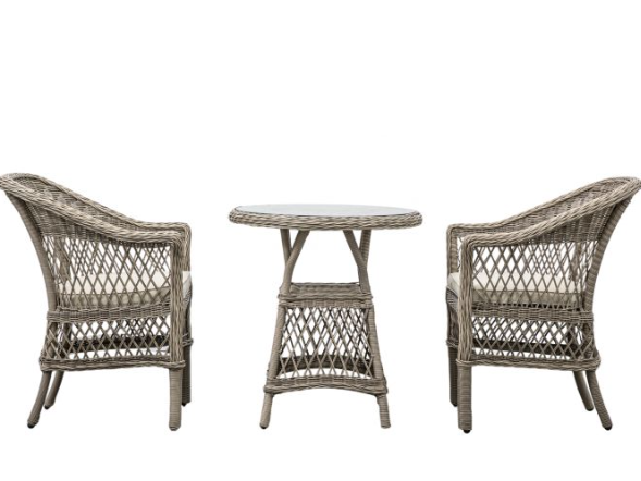 Stone bistro shop set