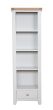 Parisian Grey Slim Bookcase by IFD | Style Our Home