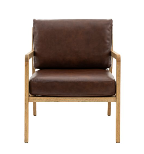 Pergo Antique Brown Armchair by Gallery Living | Style Our Home