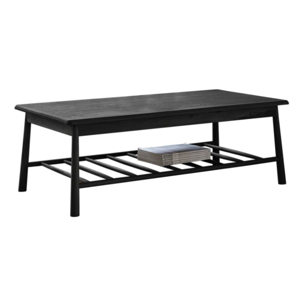 Wycombe Black Coffee Table Rectangle - Style Our Home