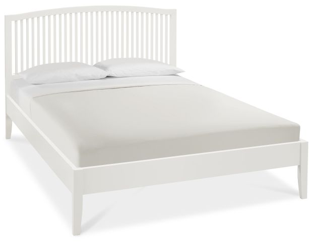 Ashby White Double Slatted Bedstead - Style Our Home