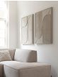 Lorcan Cream Small Wall Panel