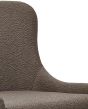 Rubens - Mocha Beige Boucle Fabric Bar Stool with Black Legs (Pair)