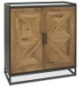 Indus Rustic Oak Drinks Cabinet By Bentley Designs | Style Our Home