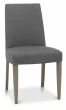 Monroe Silver Grey 6-8 Seater Dining Table & 6 Monroe Silver Grey Upholstered Chairs in Slate Grey Fabric by Bentley Designs | Style Our Home