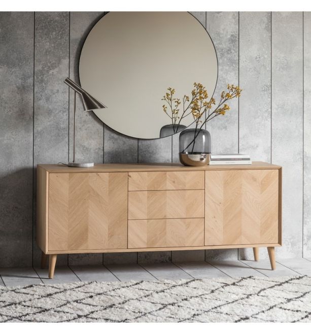 Milano 2 Door 3 Drawer Sideboard - Style Our Home