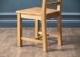 Wardley Oak Cross Back Dining Chair