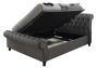 Castello Grey Super King Ottoman Bed