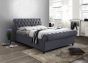 Castello Charcoal King Ottoman Bed