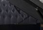 Castello Charcoal Double Side Ottoman Bed