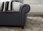 Castello Charcoal King Ottoman Bed