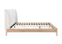 150cm Halfden Fabric Bed White by Birlea | Style Our Home