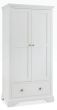 Hampstead White Double Wardrobe - Style Our Home
