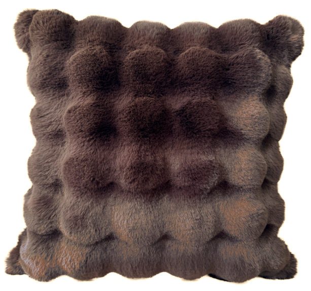 Soft Bubble Csh In Faux Rabbit Choc