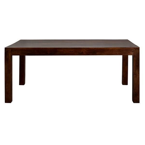 Karoo Dark Mango Large Dining Table 6Ft (180Cm) by Karvello Designs | Style Our Home