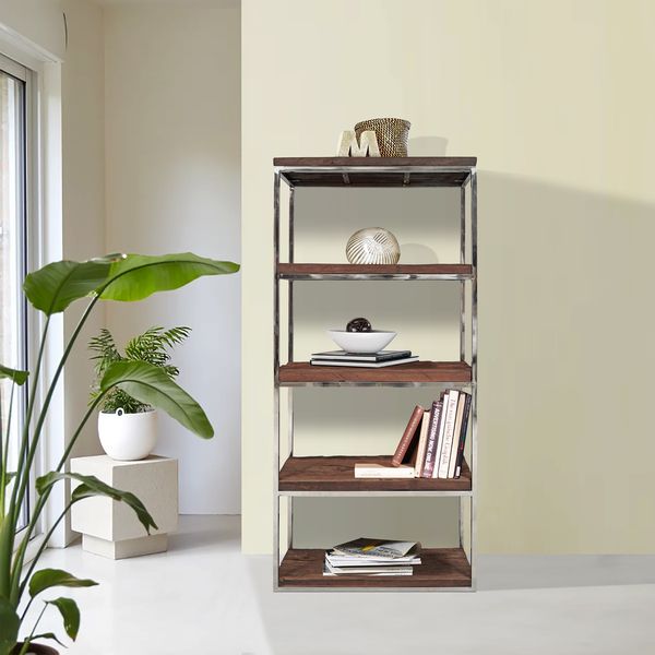 Railway Sleeper Shelf Unit by Indus Valley