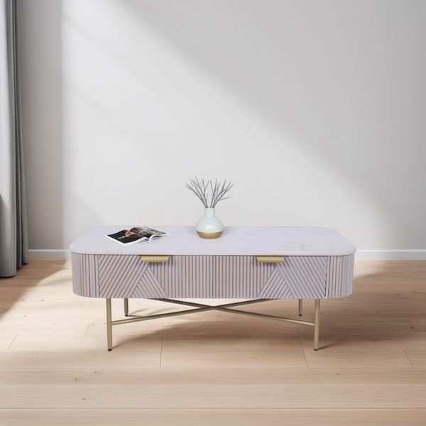 Amiri Coffee Table by Indus Valley