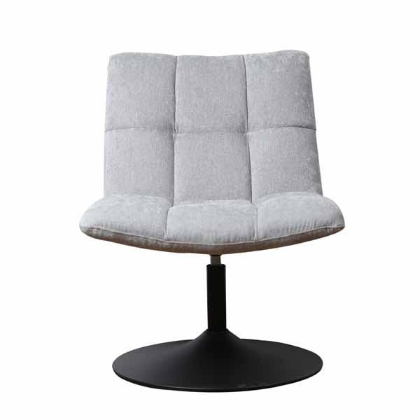 Mantis Swivel Chair - Chenille Grey by Monologue | Style Our Home