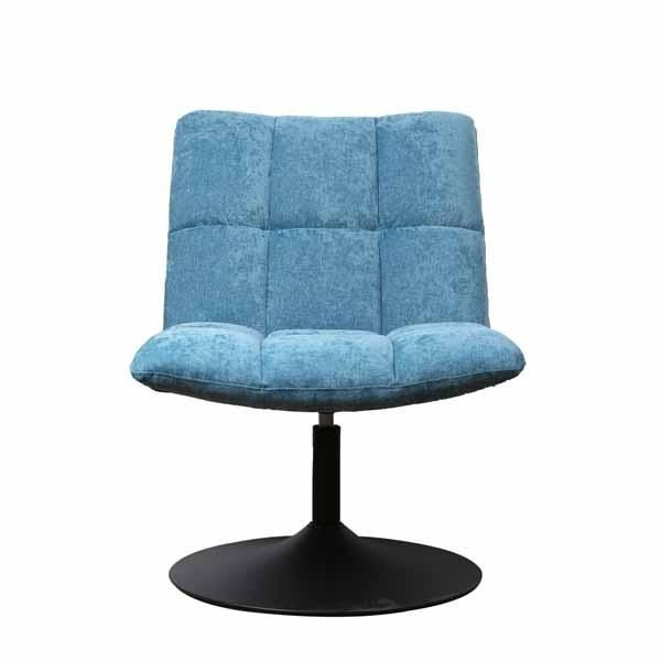 Mantis Swivel Chair - Chenille Ocean by Monologue | Style Our Home
