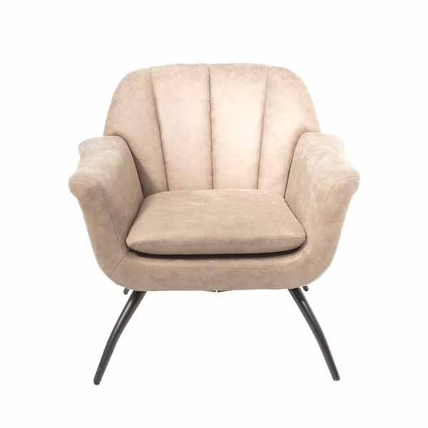 Shelby Cocktail Chair - Moleskin Oyster by Monologue | Style Our Home