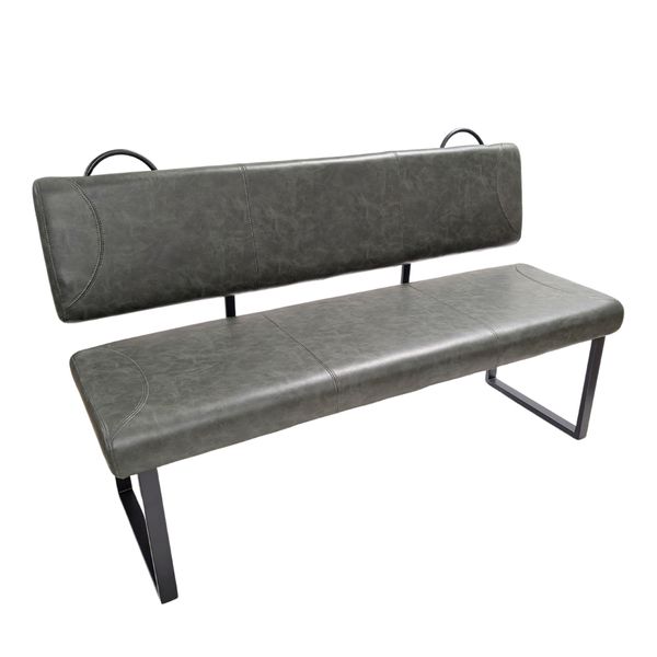 Healey Back Seat Vegan Leather Forest Green by Monologue | Style Our Home