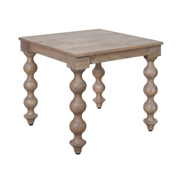 Carob Side Table - Greywash by Monologue | Style Our Home