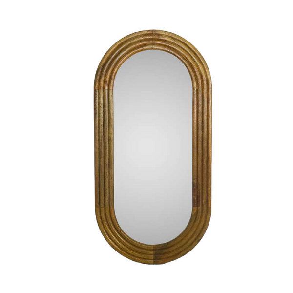 Aruba Oval Mirror by Monologue | Style Our Home
