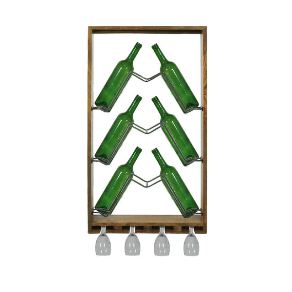 Aruba 6 Bottle Wine Rack by Monologue | Style Our Home