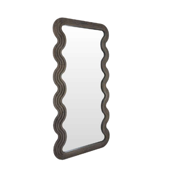 Wiggle Mirror - XL - Greywash by Monologue | Style Our Home