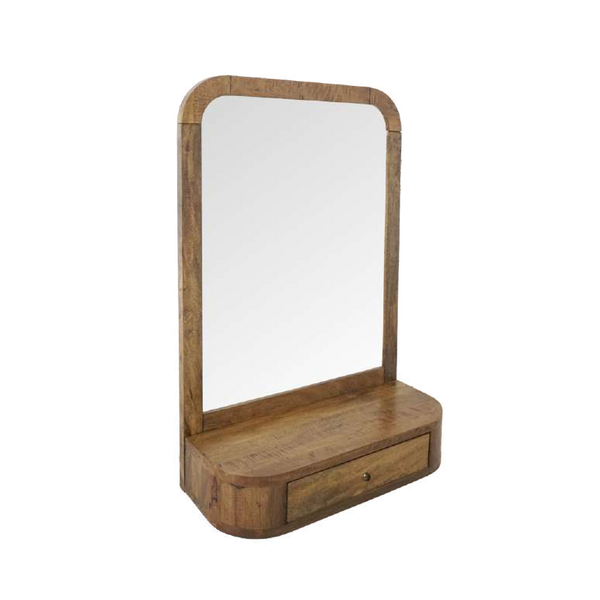 Mango Lounge Mirror with Shelf by Monologue | Style Our Home