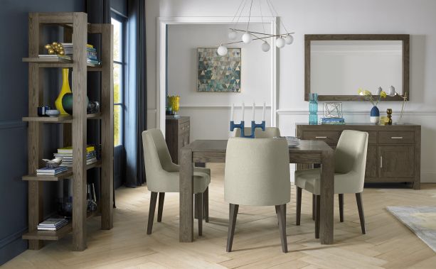 Turin Dark Oak Dining Set - Style our Home