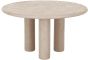Clio 140cm Sand Round Dining Table
