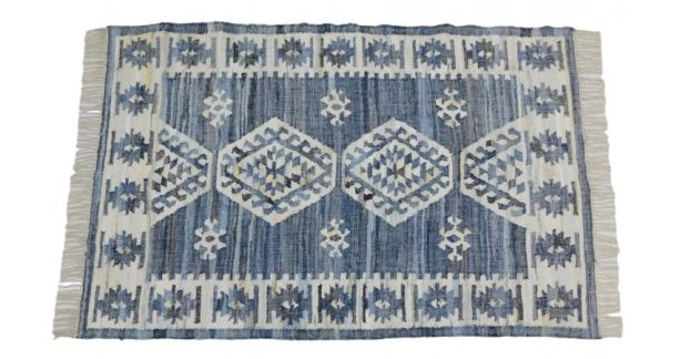 Recycled Denim Rug by Quirky Barn | Style Our Home