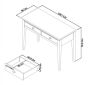Hampstead White Dressing Table - Style Our Home
