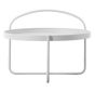 Abbas Coffee Table White by Hudson Living | Style Our Home