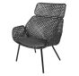 Vibe Highback Chair - Black Natté by Cane-line | Style Our Home