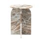 Nerano Natural Marble Side Table by Gallery Living | Style Our Home